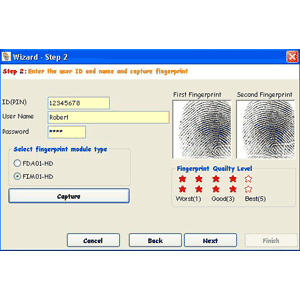 Software Fingerprint Solution X100c